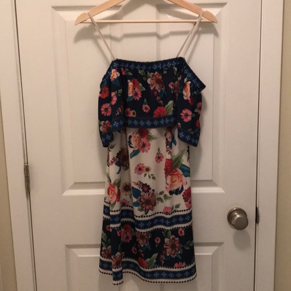 Blue Rain Summer Dress